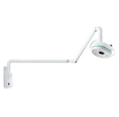 Lampes d'examen médical fixées au mur